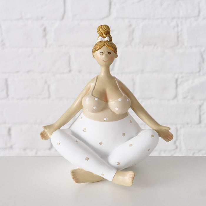 3 Yoga Frauen Deko-Figur Set Molly 21cm Skulptur Gymnastik Feng Shui Deko-Objekt