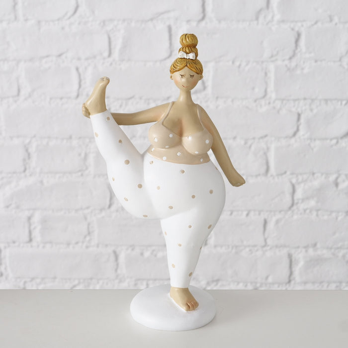 3 Yoga Frauen Deko-Figur Set Molly 21cm Skulptur Gymnastik Feng Shui Deko-Objekt