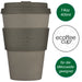 Ecoffee Cup 400ml Molto Grigo Grau Braun PLA Coffee to Go Becher Wiederverwendbar