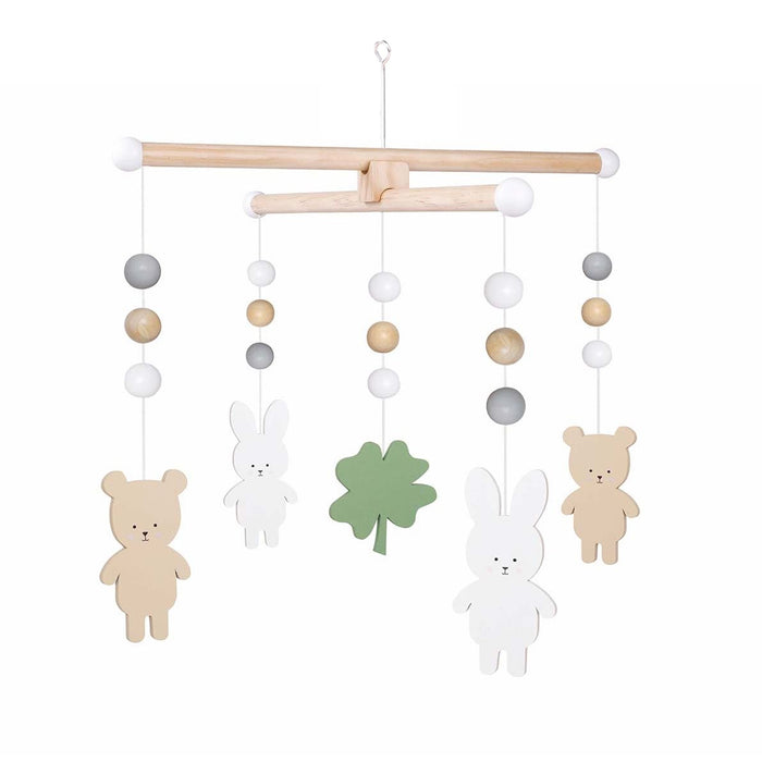 JaBaDaBaDo 3D Holz Mobile Teddy-Bär Hase T281 Baby Kinderzimmer