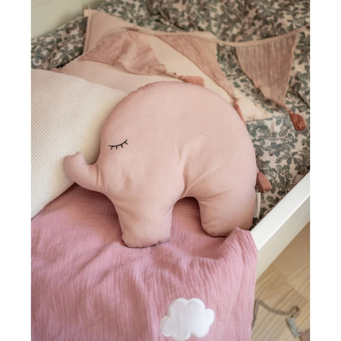 JaBaDaBaDo Baby Kuscheltier Elefant Emma 39x31cm Rosa Doppelseitig