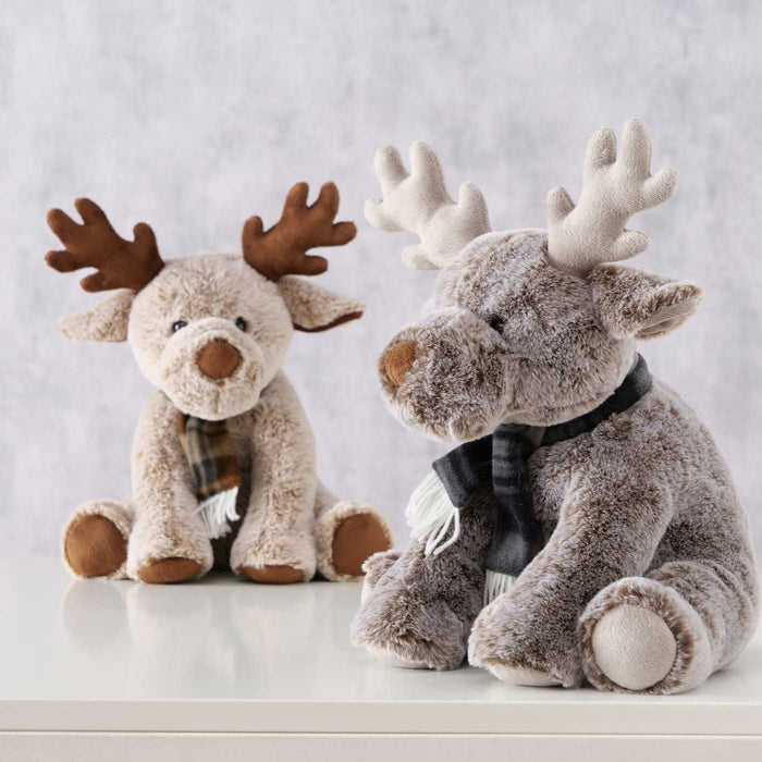 Süßes Kuscheltier Rudolph 37cm X-Mas Braun Plüschtier Stofftier Weihnachten