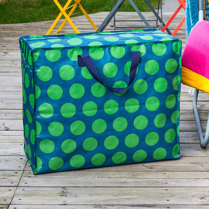 XXL Jumbo Bag Green Spotlight 55cm Recycled Allzwecktasche Einkaufstasche