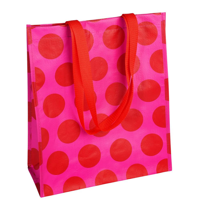 Shopper Einkaufstasche Spotlight Pink Recycelt faltbar Strandtasche Tragetasche