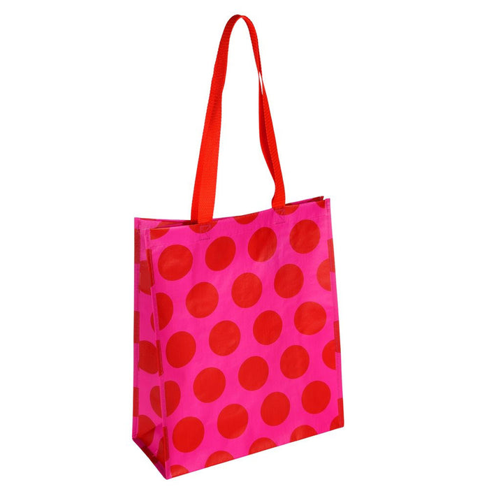 Shopper Einkaufstasche Spotlight Pink Recycelt faltbar Strandtasche Tragetasche