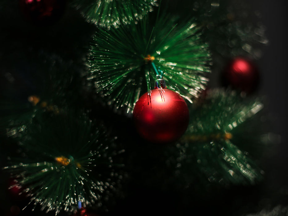 30 Kunststoff Weihnachtskugeln Rot 4cm-6cm Baumkugel Dekokugel