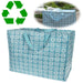 XXL Jumbo Bag Blue Friendship 55cm Recycled Allzwecktasche Einkaufstasche