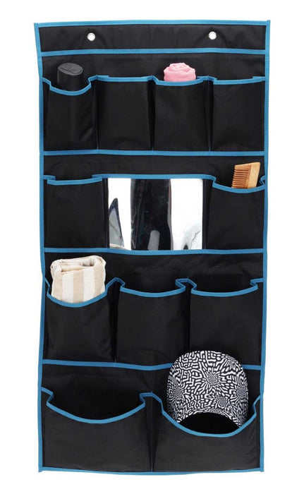 Hänge-Organizer Hängeregal 11 Fächer 90x45cm Türregal Schuhregal Hängetasche